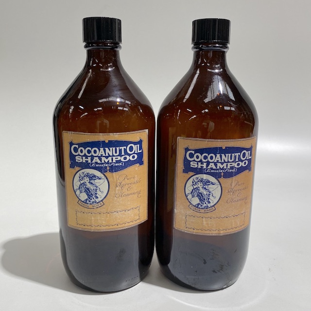 PRODUCT, Coconut Oil Shampoo Bottle - Large Amber